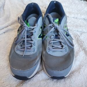 New Balance 517 Men's Gray & Blue Athletic Sneakers Shoes 12 Active Outdoor